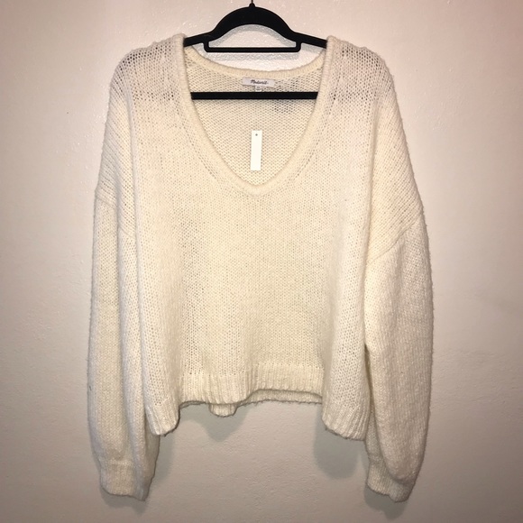 Madewell Sweaters - Madewell white sweater